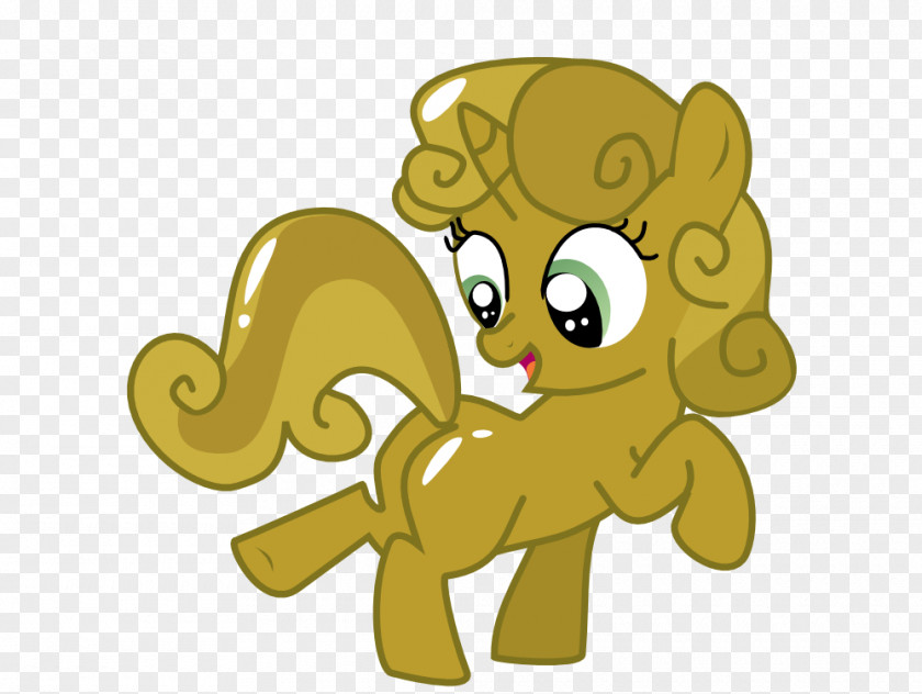 Sweetie Belle My Little Pony Lion Gold PNG