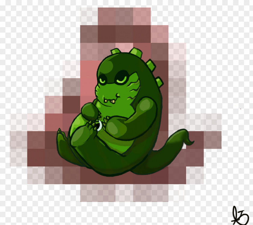 Frog Cartoon Green PNG