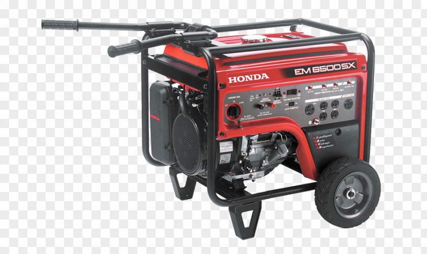 Honda Power Equipment EM6500S EM6500 Electric Generator 2014 Accord PNG