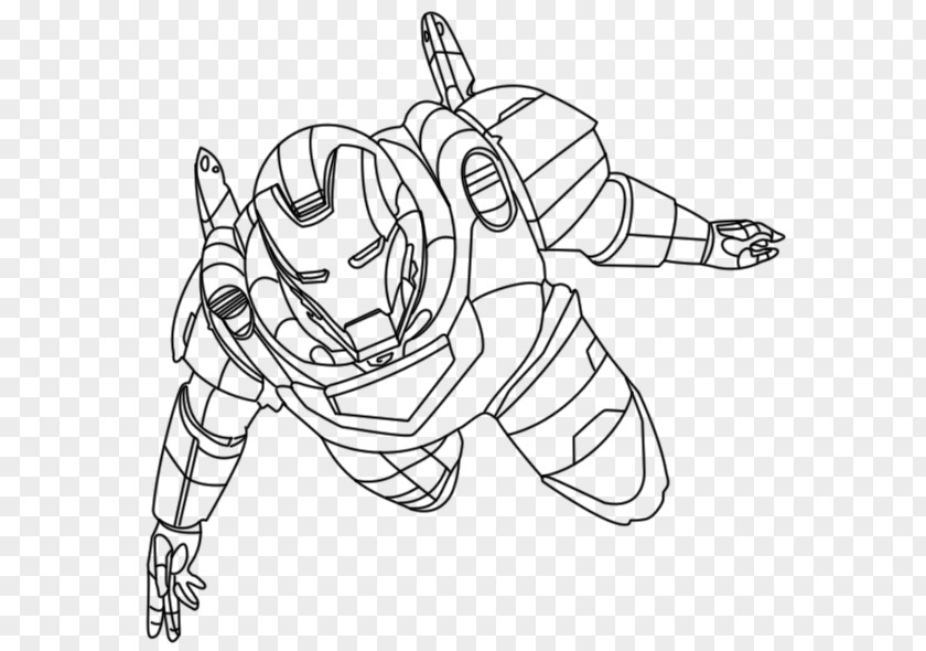 Iron Man Coloring Book War Machine Child PNG