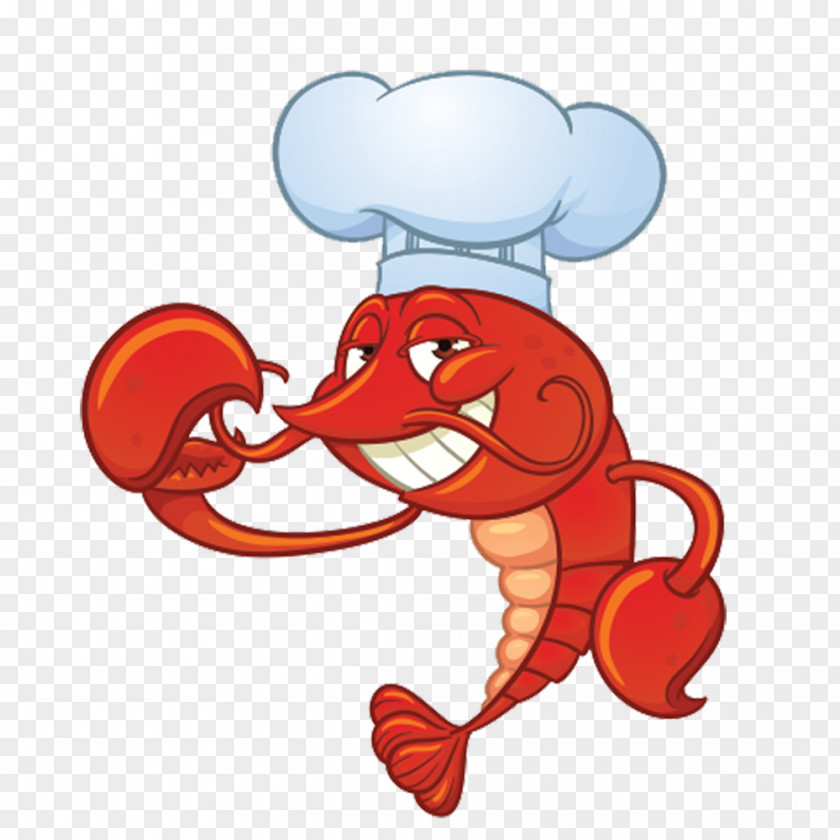 Boston Lobster Seafood Cartoon PNG