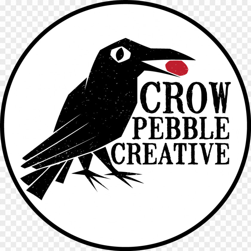 Design Logo Graphic Crow PNG
