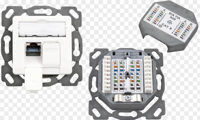 Elektronic Registered Jack Class F Cable Câble Catégorie 6a Electronic Component Twisted Pair PNG