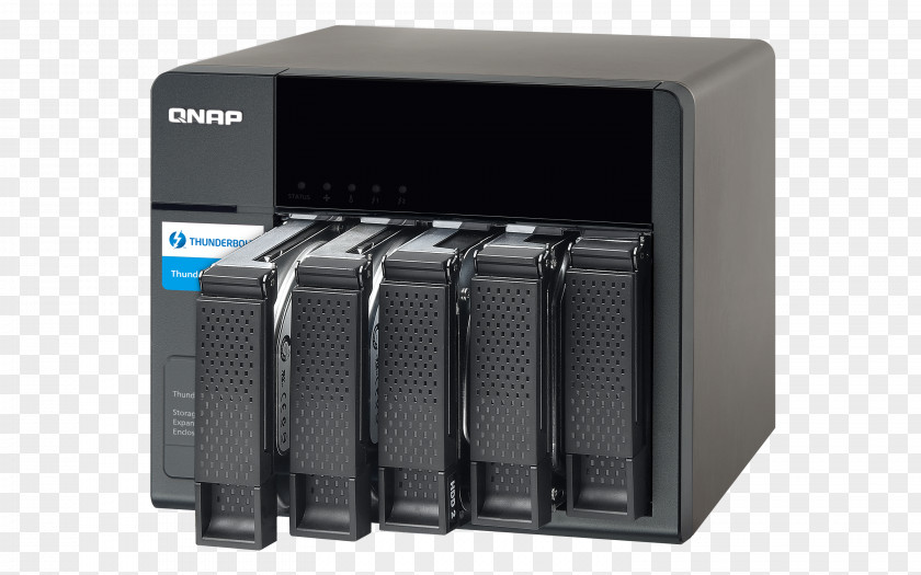 Network Storage Systems QNAP TS-653A Data Hard Drives Thunderbolt PNG