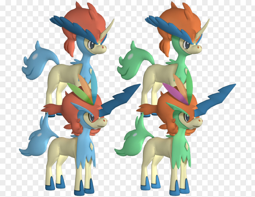 Pokémon X And Y Keldeo 3D Computer Graphics Modeling PNG