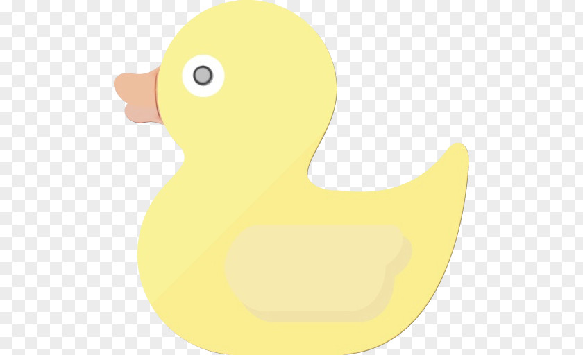 Waterfowl Beak Duck Rubber Ducky Yellow Bird Ducks, Geese And Swans PNG