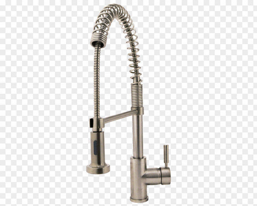 Faucet Brushed Metal Tap Aerator Sink Bronze PNG