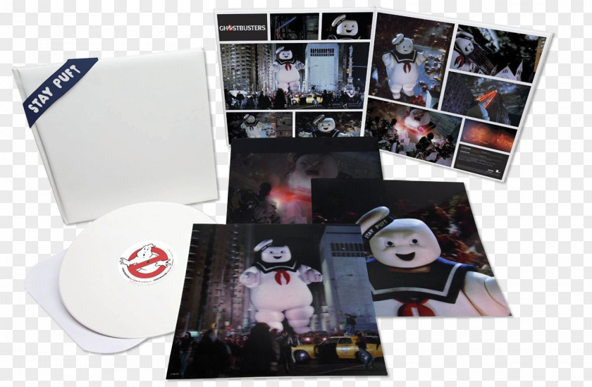 Marshmallow Ghostbuster Stay Puft Man Ghostbusters Phonograph Record Run-D.M.C. Twelve-inch Single PNG