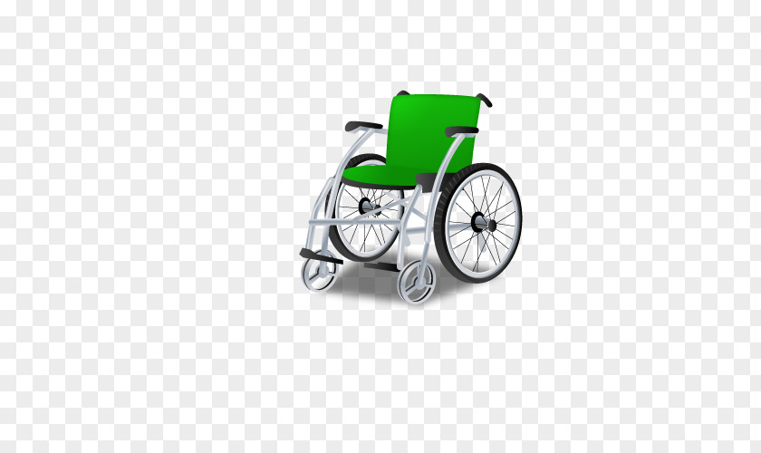 Seriously Ill Hospital Wheelchair ICO Icon PNG