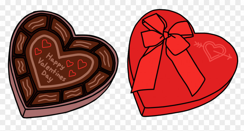 Chocolate Candy White Valentine's Day Heart Clip Art PNG