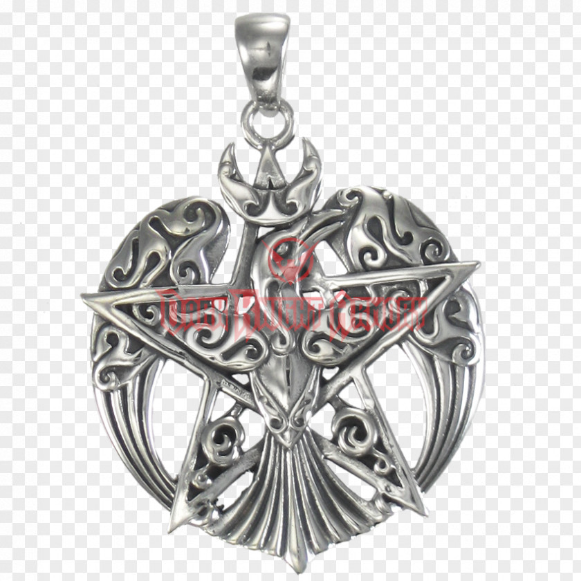 Pentagram Jewelry Locket Sterling Silver Charms & Pendants Pentacle PNG