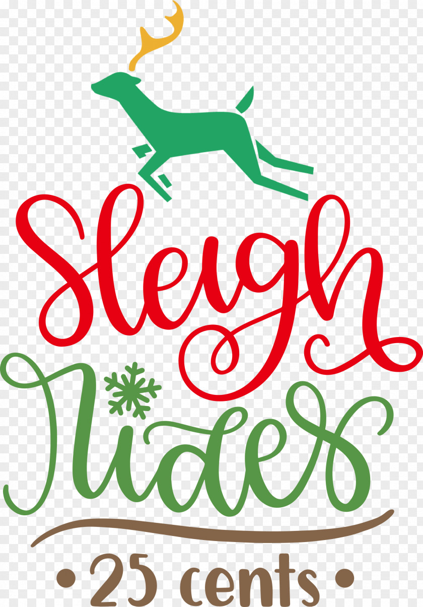 Sleigh Rides Deer Reindeer PNG