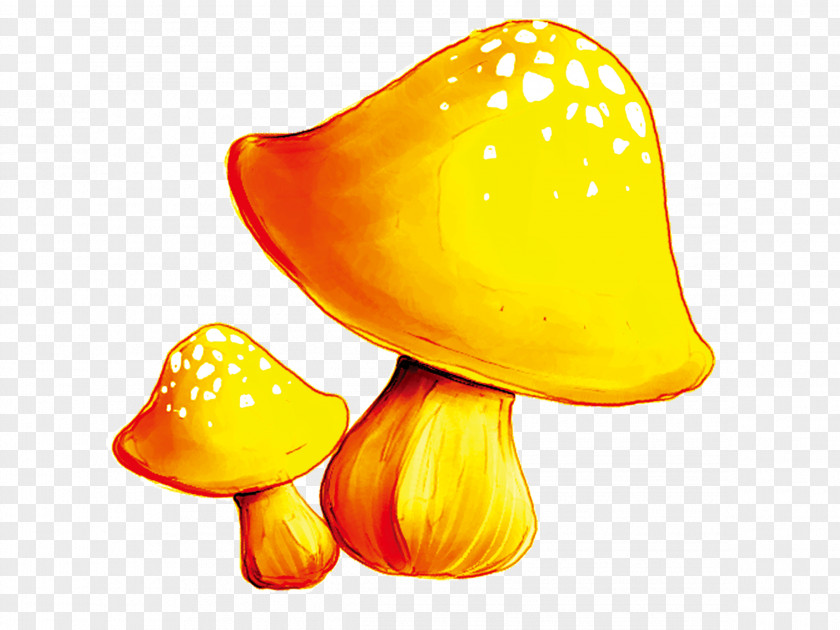 Small Golden Mushrooms Download Ping Clip Art PNG