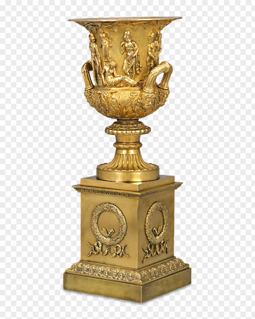 Vase Medici Ormolu Work Of Art Bronze PNG