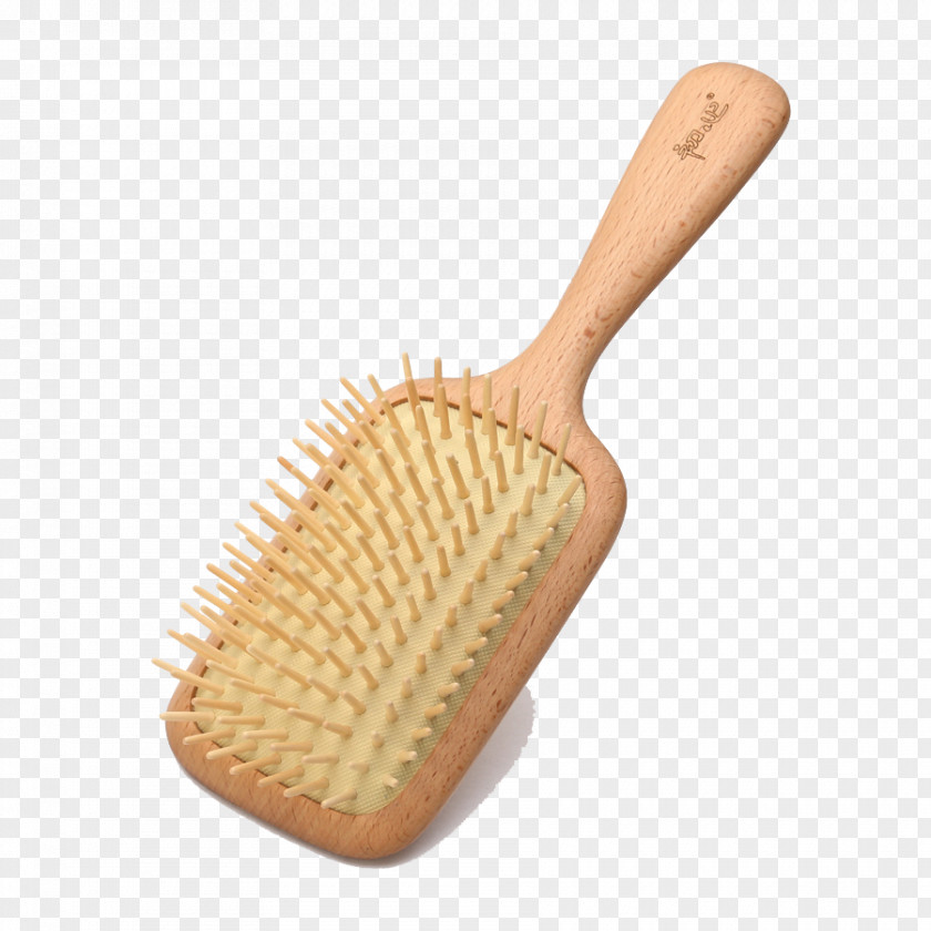 Anti-static Comb Hair Massage Sandalwood PNG