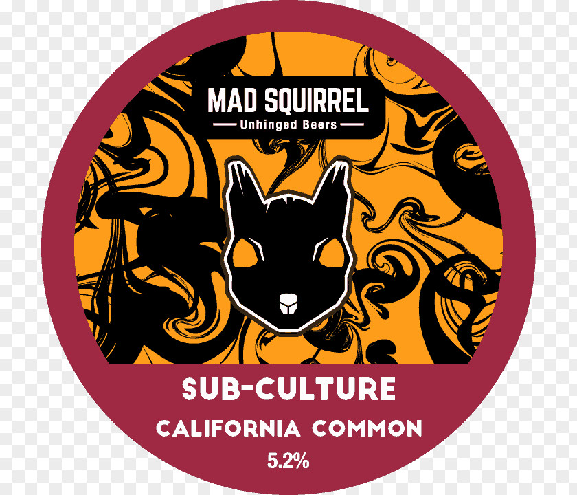 Beer Mad Squirrel Steam Brewery Subculture PNG