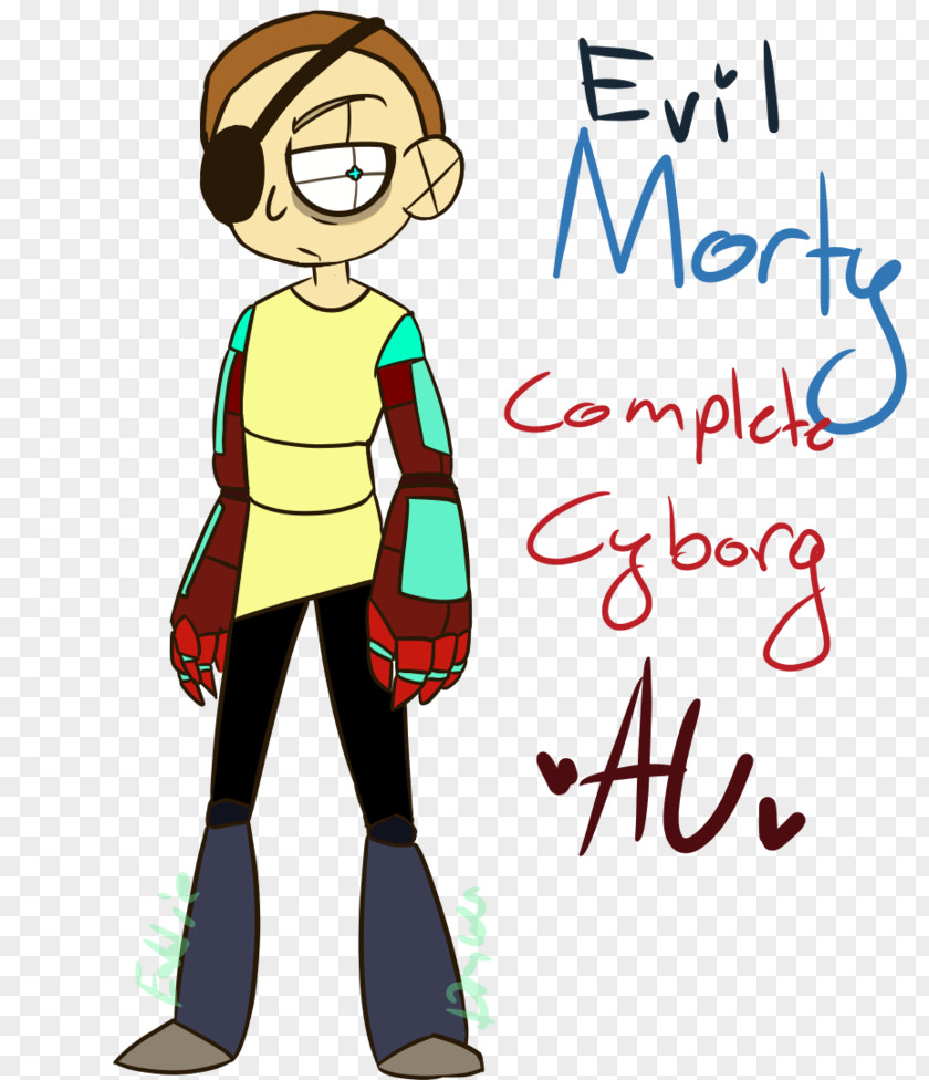 Evil Morty Cartoon Drawing Fan Art Comics PNG