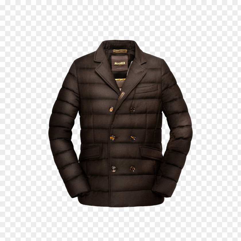 Jacket MooRER Factory Store Button Coat Zipper PNG