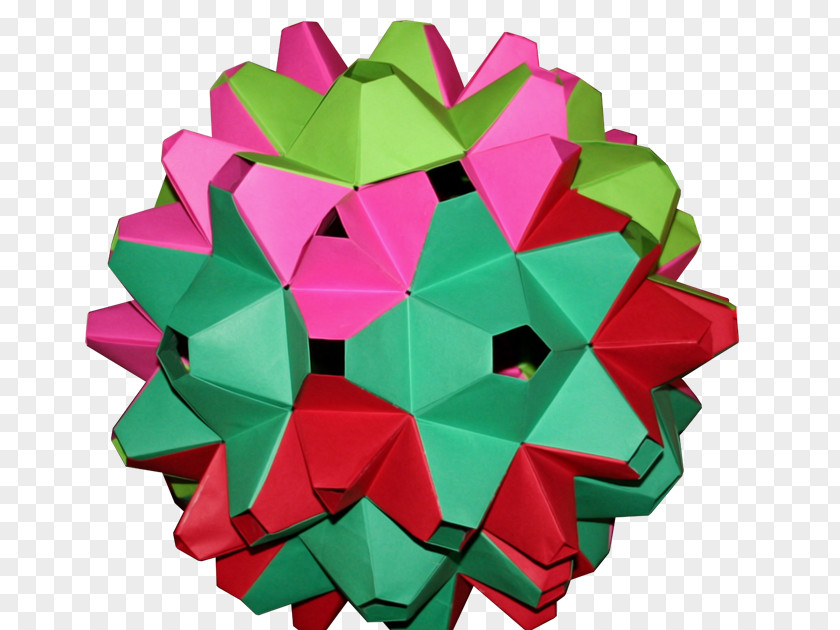 Origami Polyhedra Paper STX GLB.1800 UTIL. GR EUR Symmetry PNG