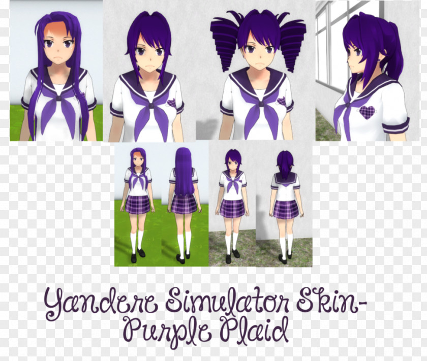 Problem Skin Yandere Simulator Uniform Hair PNG