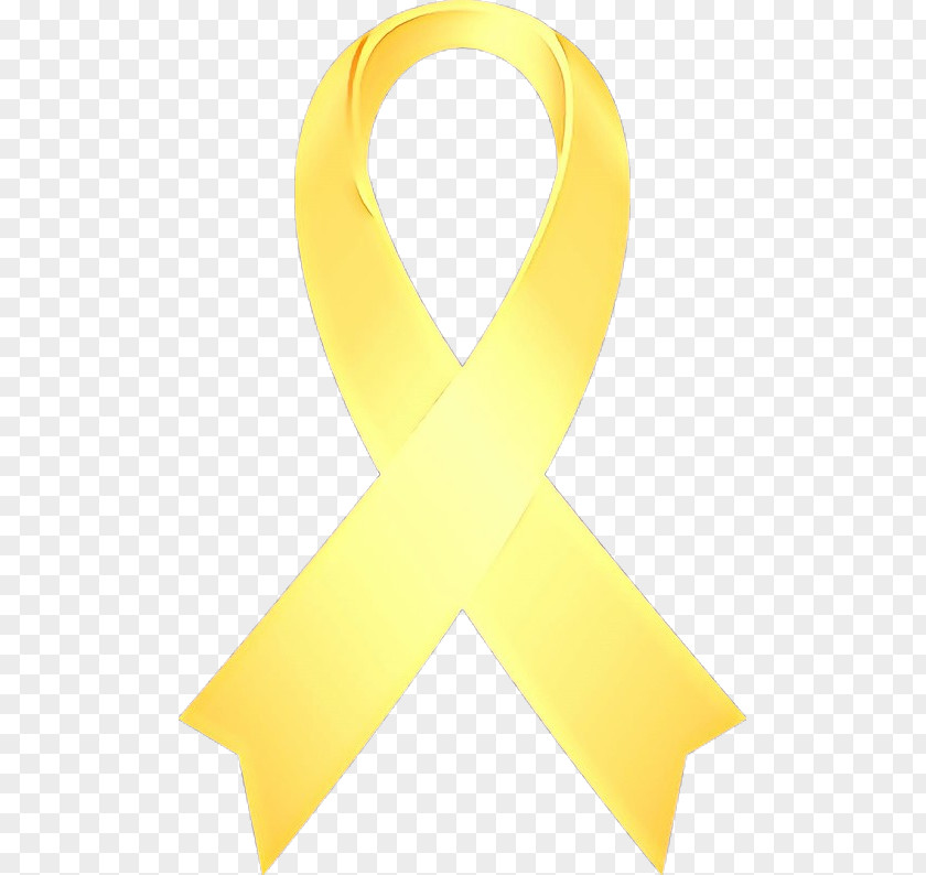 Yellow Ribbon Font Symbol PNG