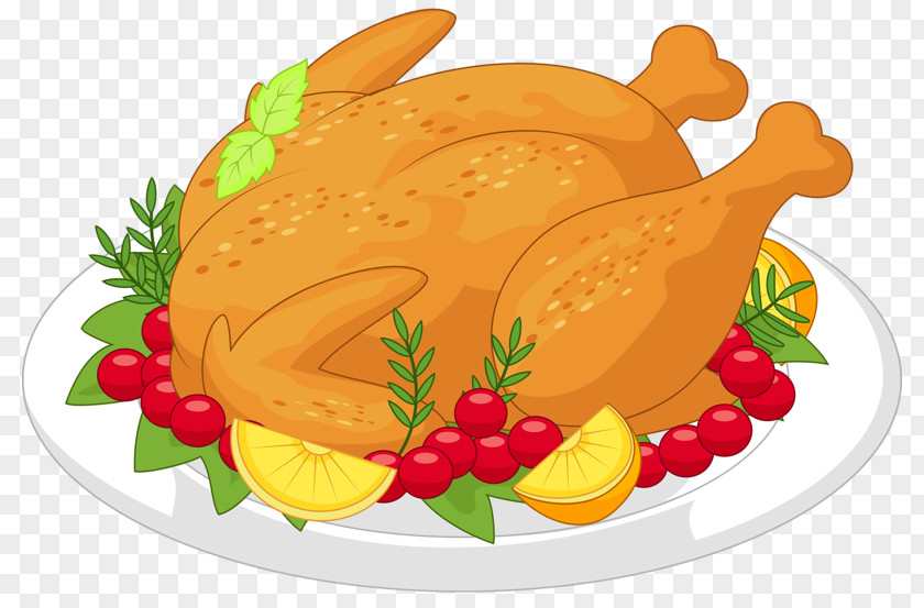 Cooked Chicken Turkey Meat Thanksgiving Clip Art PNG