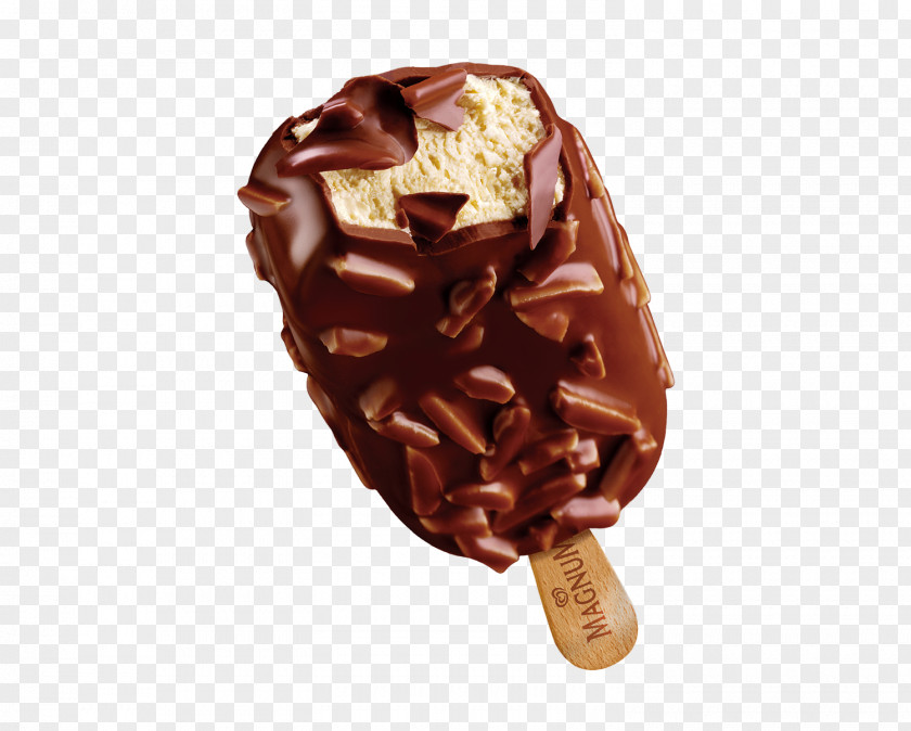 Ice Cream PNG Image Milk Magnum Wall's Almond PNG