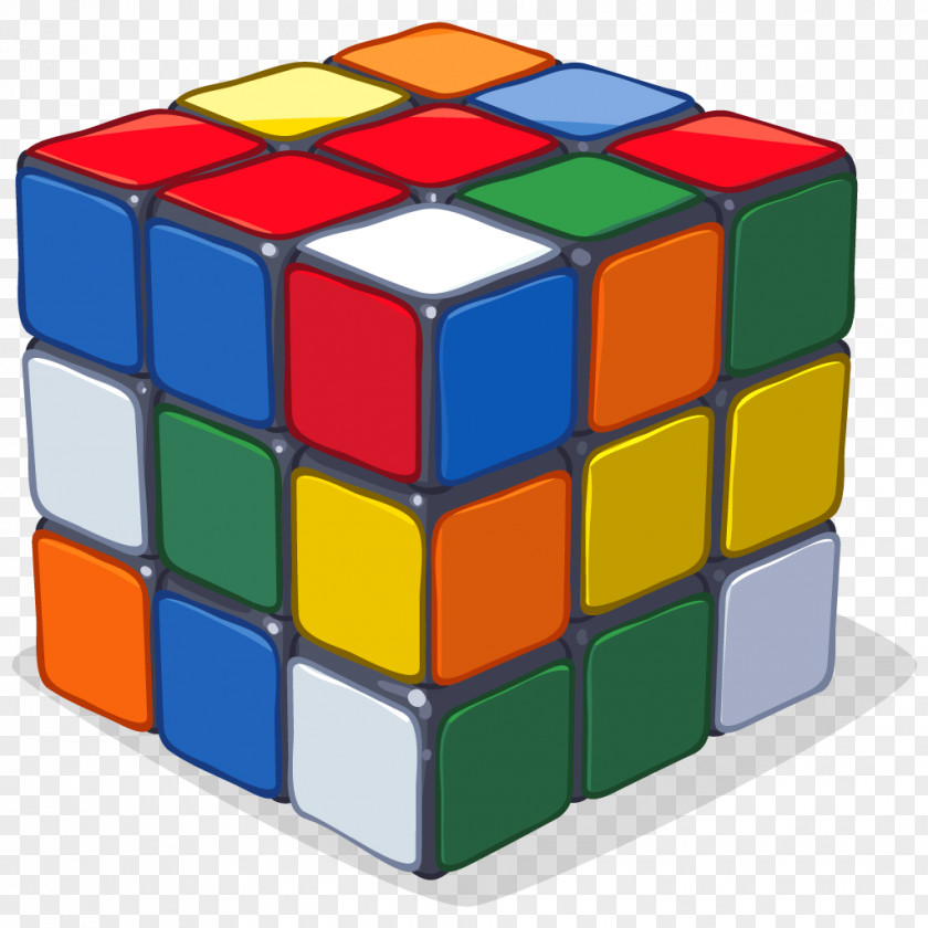 Cube Problem Solving Rubik's Toy Game PNG