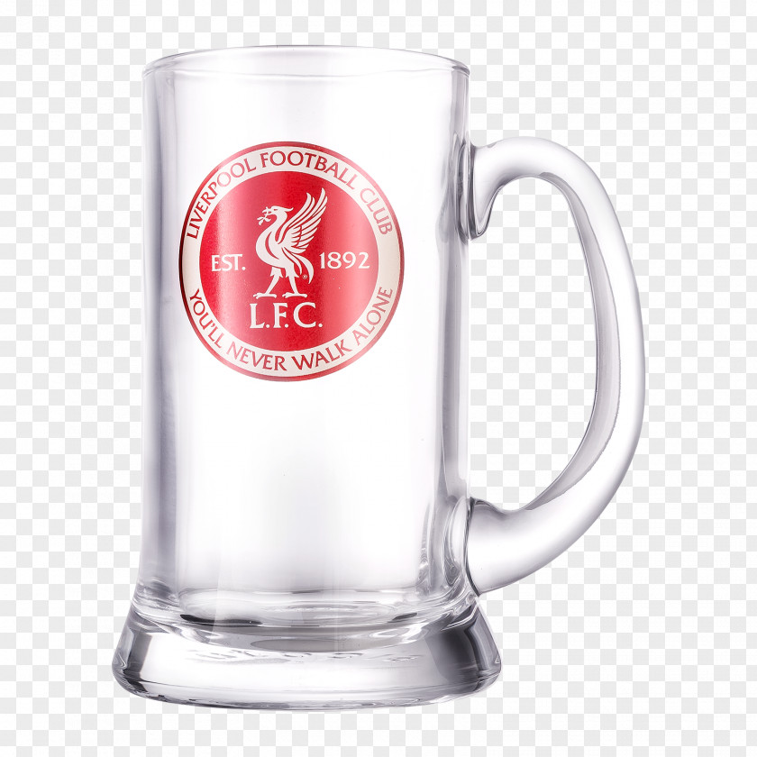 Glass Liverpool F.C. Pint Cup 고난과 영광 PNG