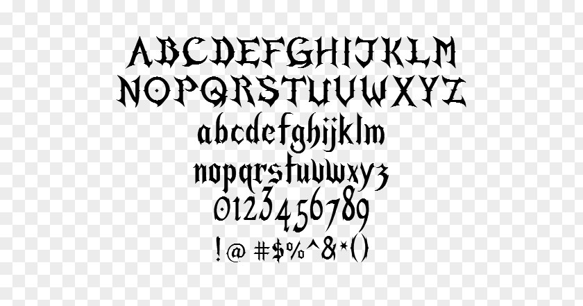 Gothic Open-source Unicode Typefaces Lettering Typography Font PNG