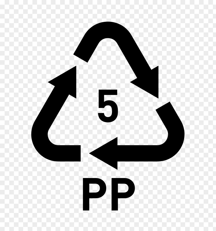 Bottle Recycling Symbol Resin Identification Code Polypropylene Codes PNG