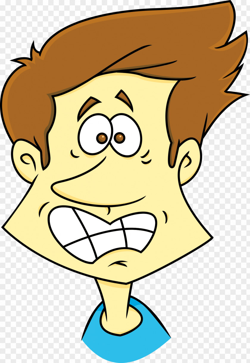 Caricature Fear Clip Art PNG