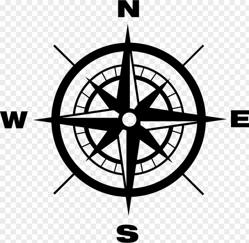Compass North Cardinal Direction PNG