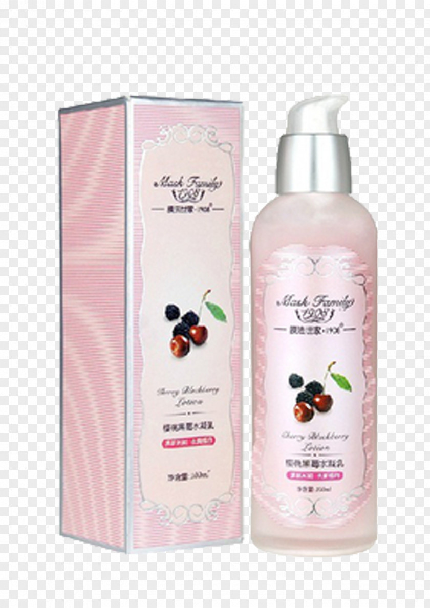 Membrane Family Cherry Blackberry Water And Milk Lotion Skin PNG