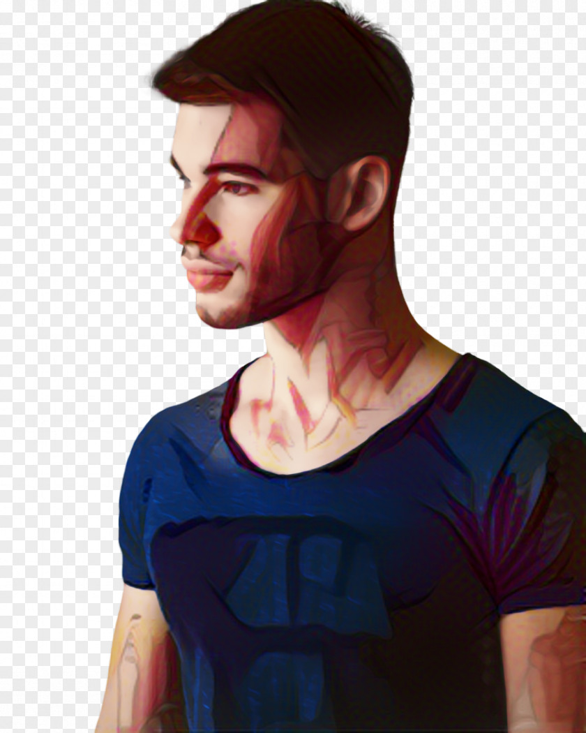 T-shirt Shoulder Character Maroon Fiction PNG