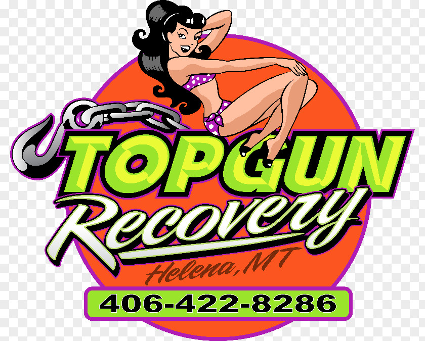 Top Gun Auto Body Helena Towing Clip Art PNG