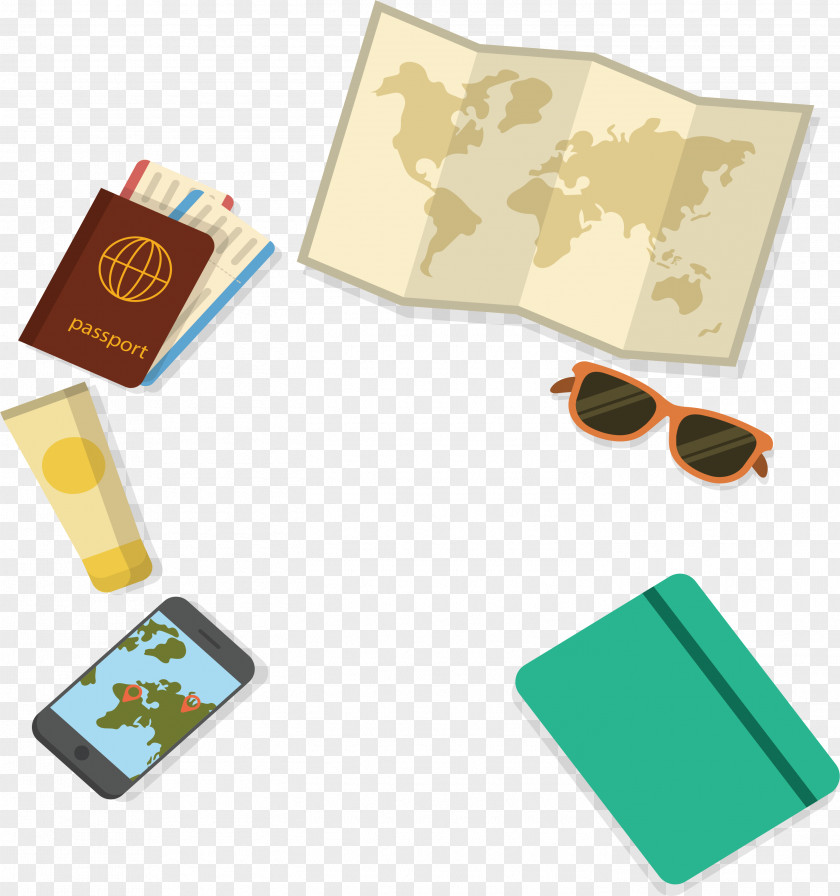Tourist Map, Passport, Poster Passport Travel Visa PNG