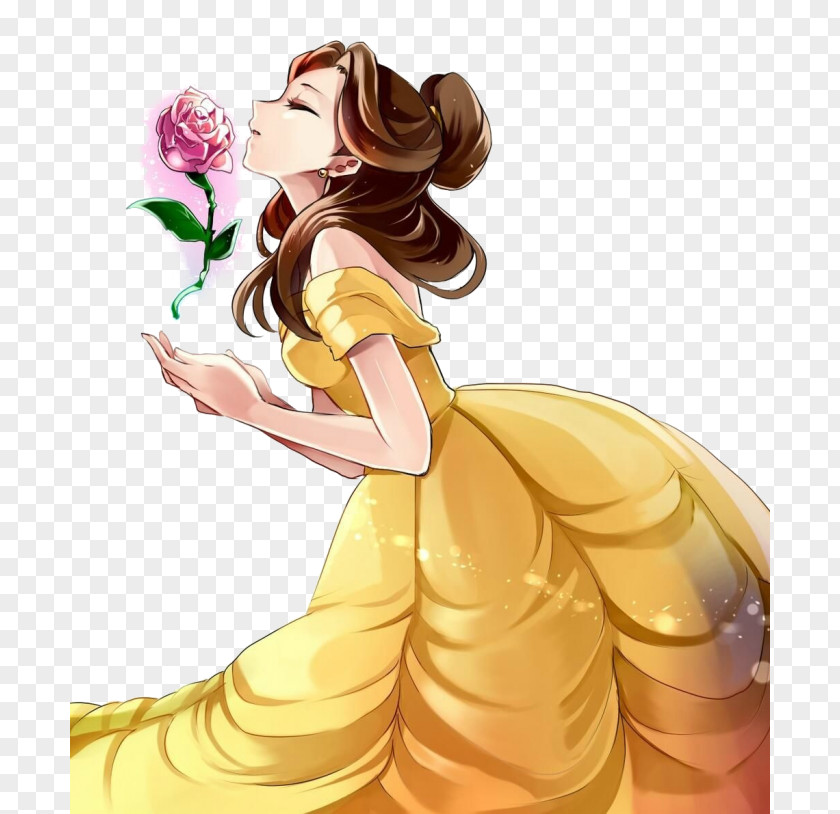 Disney Princess Belle Beast Costume Cosplay PNG