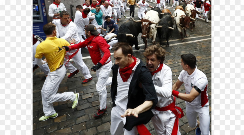 Firmino Pamplona San Fermín 14 July Recreation Corriere Della Sera PNG