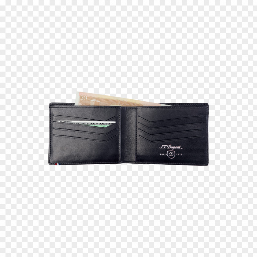 Leather Paper Wallet Brieftasche S. T. Dupont Identity Document Carbon PNG