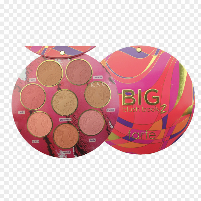 Tarte Blush Rouge Face Powder Cosmetics Big Book 2 3 PNG