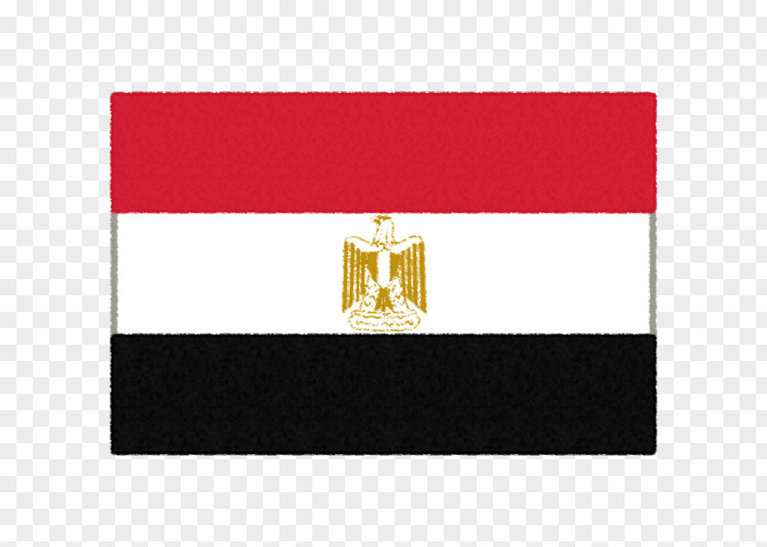 Egypt Flag Of Rectangle Place Mats PNG