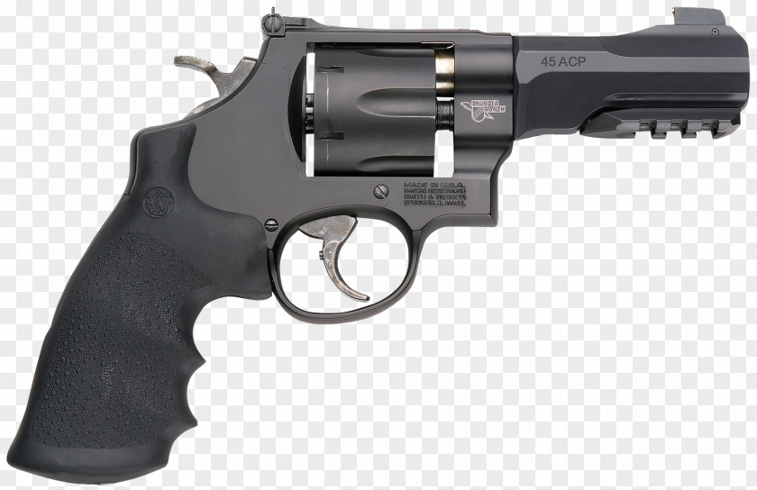 Handgun Smith & Wesson Model 625 .45 ACP Revolver Firearm PNG