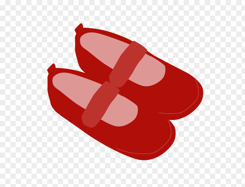Red Slippers Shoe Sneakers Slipper Clothing Clip Art PNG