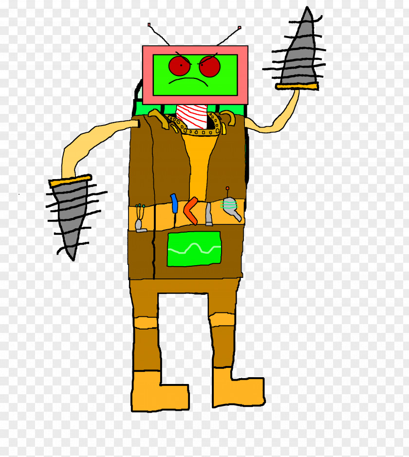 Robot Cartoon Character Fiction PNG