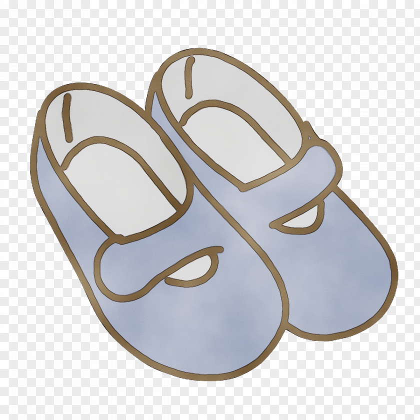 Slipper Flip-flops Shoe Walking Font PNG