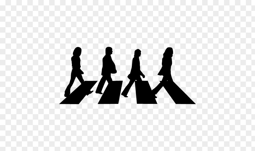 Abbey Road* The BeatlesAbbey Silhouette DrawingSilhouette Beatles PNG