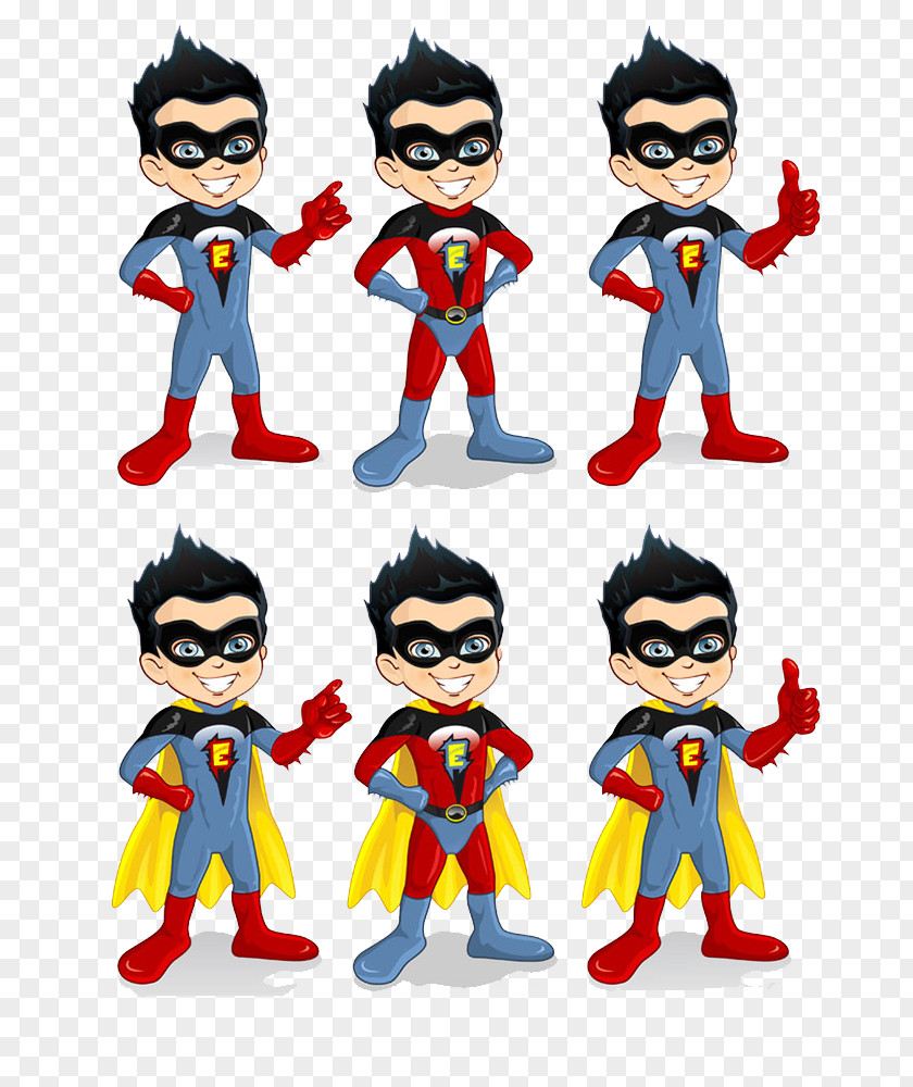 Boy Superman Creative Clark Kent Superhero Royalty-free Illustration PNG