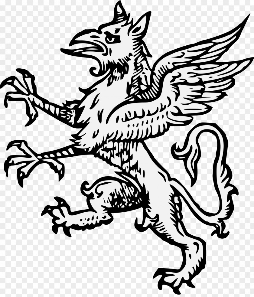 Griffin Creature Workes Of Armorie Art Illustration Heraldry PNG