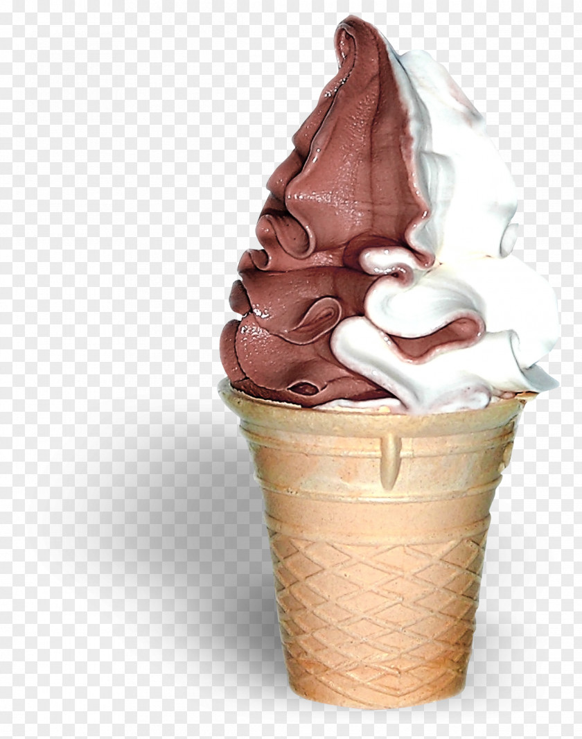 Ice Cream Cone Sundae Chocolate PNG